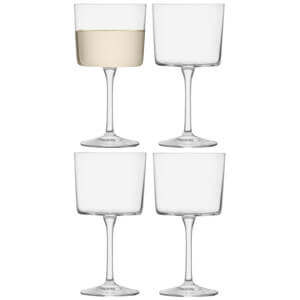 LSA Gio Set of 4 Wine Glasses